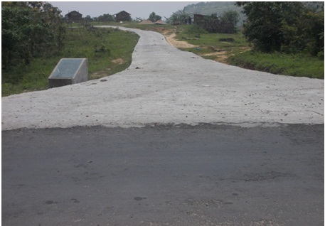 CONSTRUCTION OF CEMENT CONCRETE ROAD FROM PWD ROAD TO WEIKYNMEI AND VIEW POINT, LAWBAH VILLAGE  